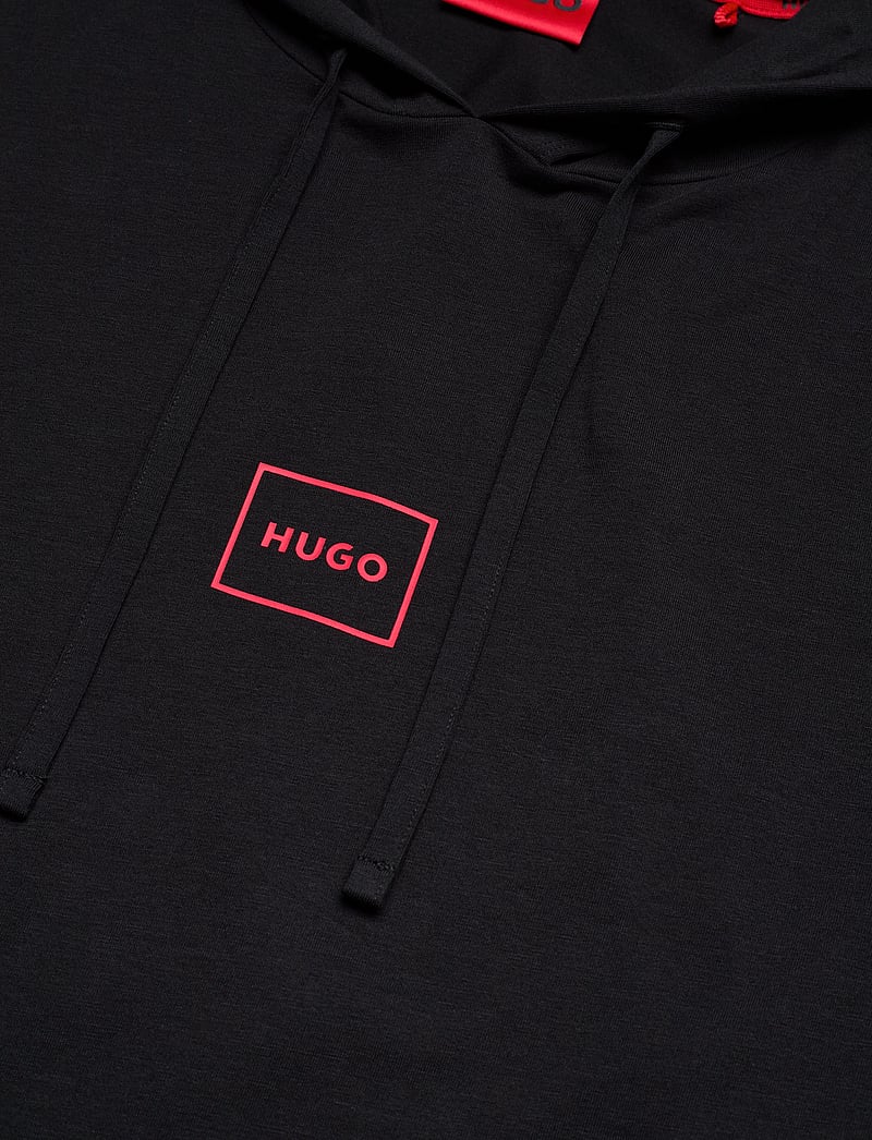 HUGO - Laze Hoodie - pyjama tops - black - 2