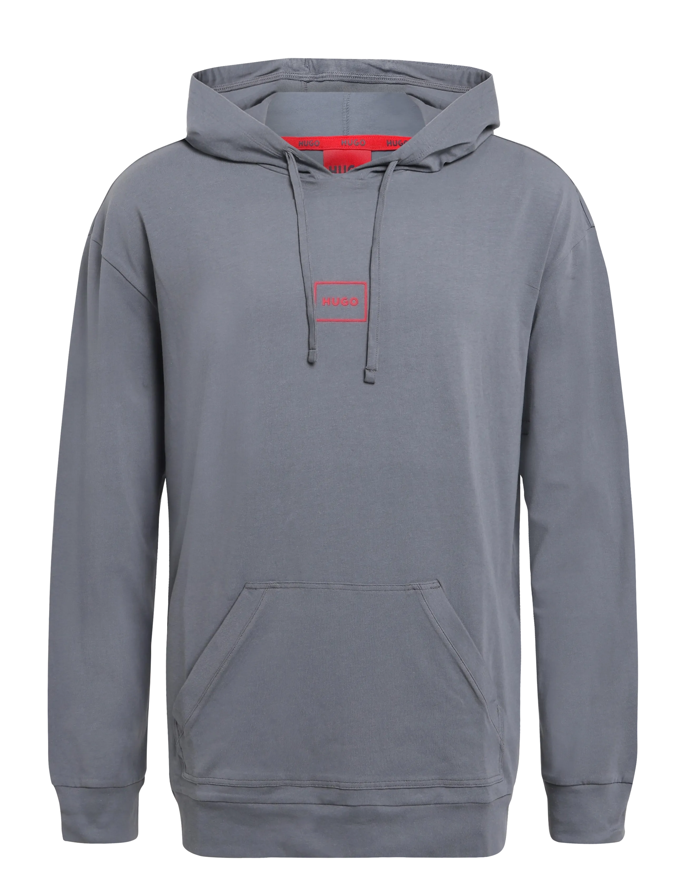 HUGO Laze Hoodie - Sweatshirts - MEDIUM GREY / grey