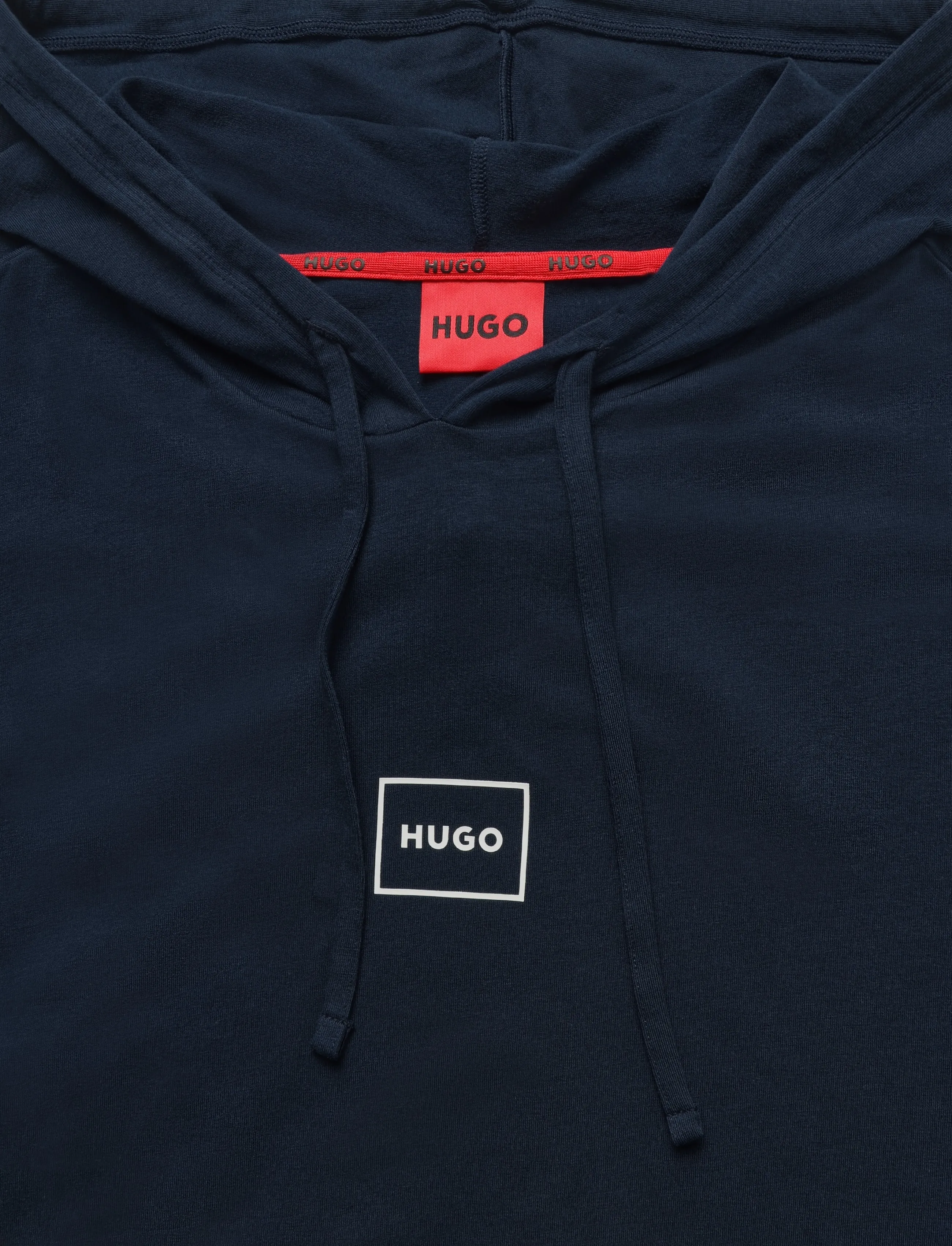 HUGO - Laze Hoodie - pyjamasöverdelar - navy - 2