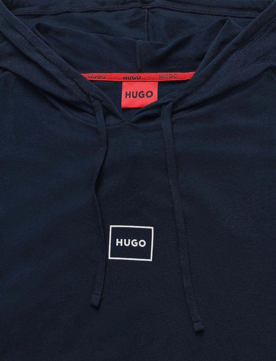 HUGO - Laze Hoodie - pyjamaoberteile - navy - 2