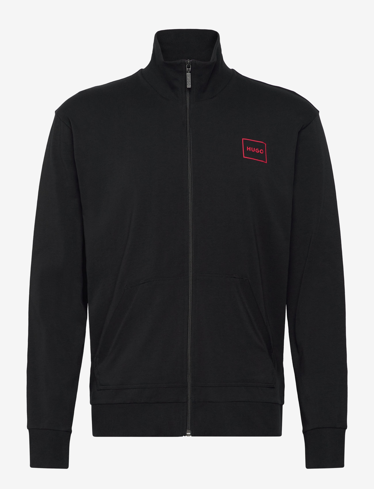 HUGO - Laze Zip Jacket - full zip jumpers - black - 0