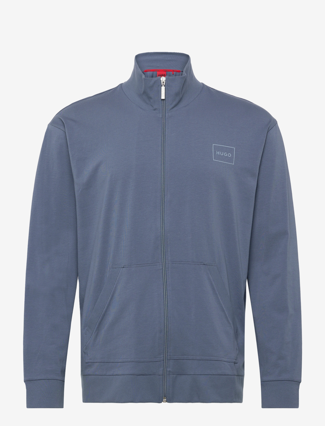 HUGO - Laze Zip Jacket - fullzip strik - open blue - 0