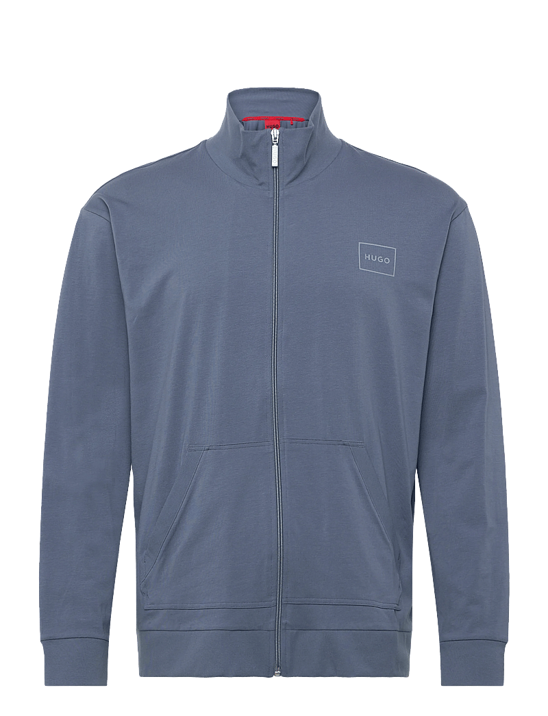 HUGO - Laze Zip Jacket - fullzip strik - open blue - 0