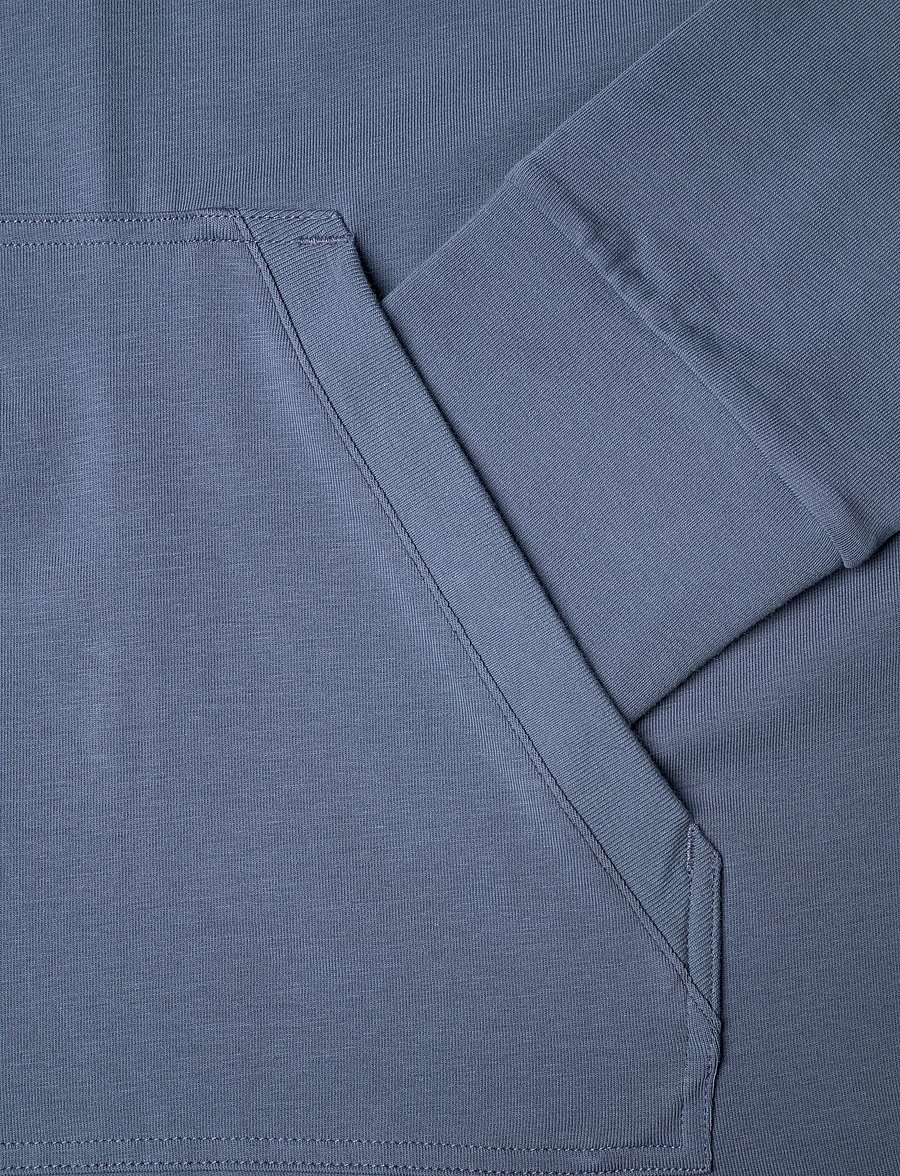 HUGO - Laze Zip Jacket - pullover mit durchgehendem reißverschluss - open blue - 3