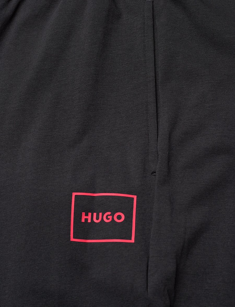 HUGO - Laze Pants CW - natbukser - black - 2