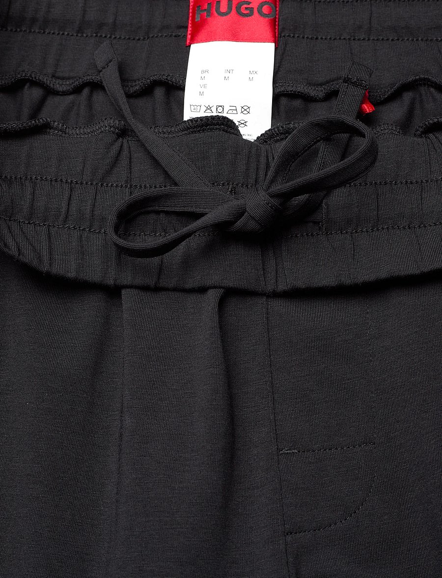 HUGO - Laze Pants CW - natbukser - black - 3
