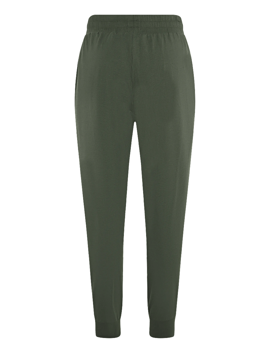 HUGO - Laze Pants CW - pyjamahosen - dark green - 1