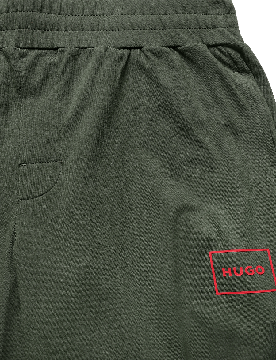 HUGO - Laze Pants CW - pyjamahosen - dark green - 2