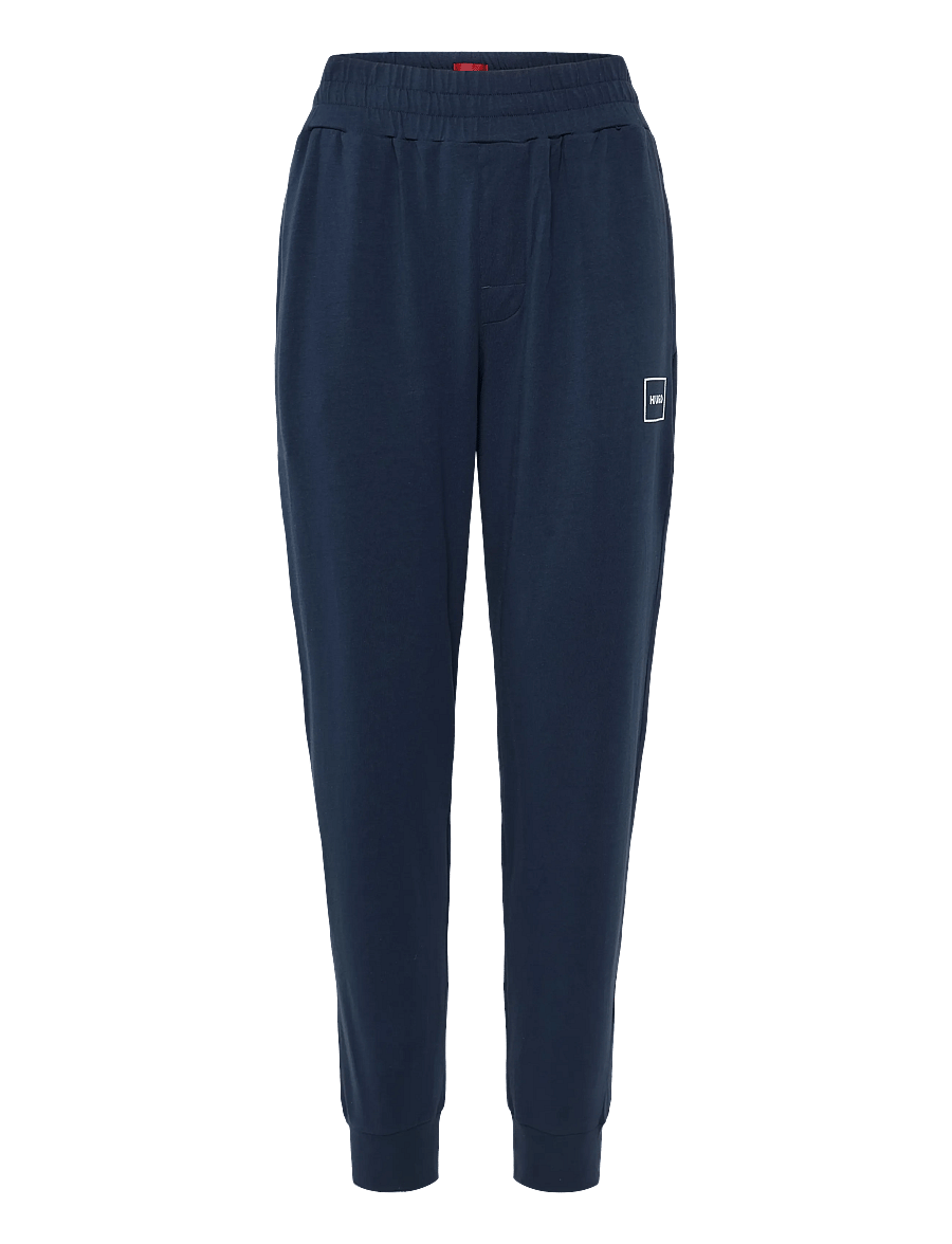 HUGO - Laze Pants CW - pyjamasbyxor - navy - 1