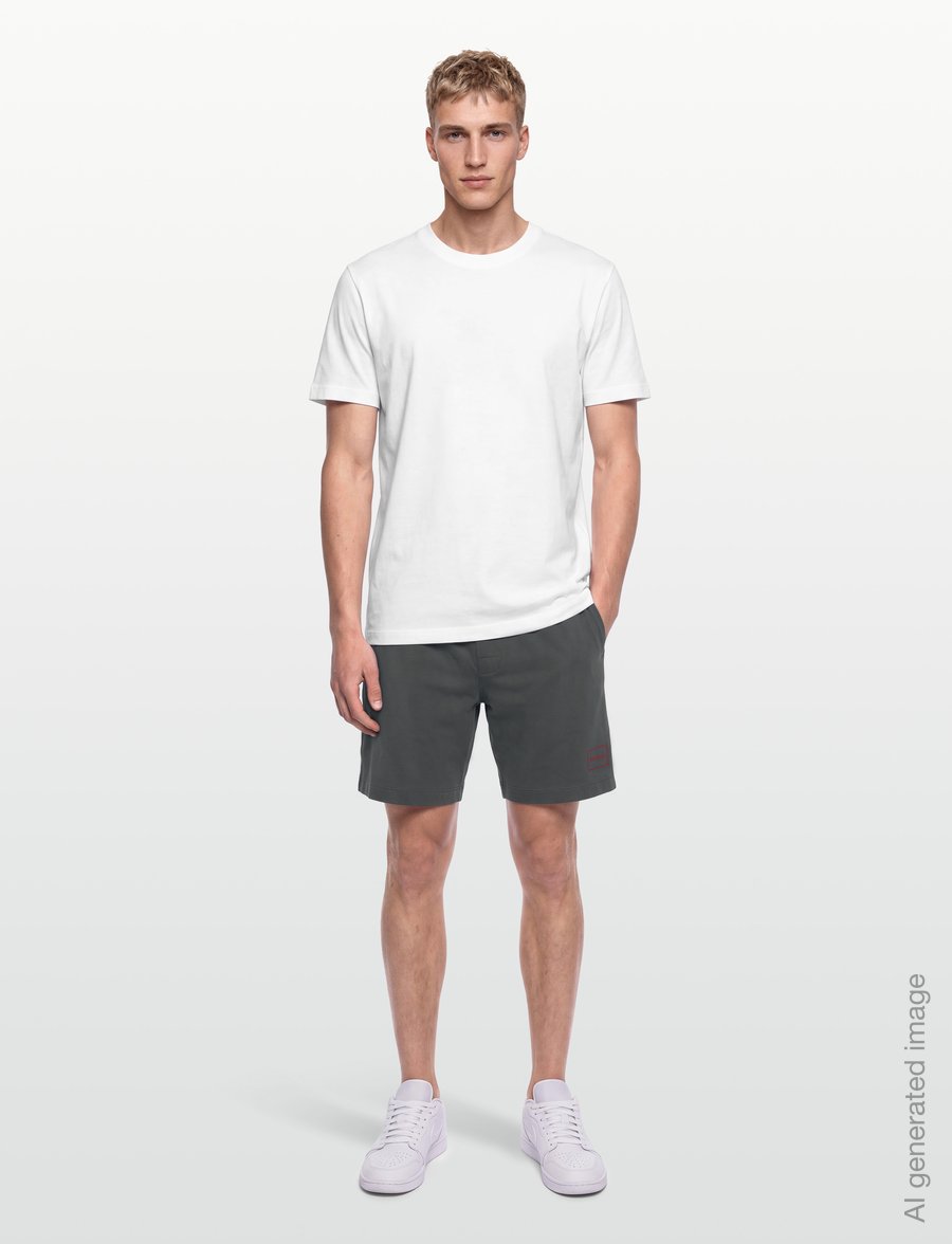 HUGO - Laze Shorts CW - sweatshorts - medium grey - 0