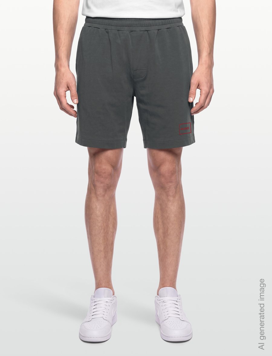 HUGO - Laze Shorts CW - sweatshorts - medium grey - 3