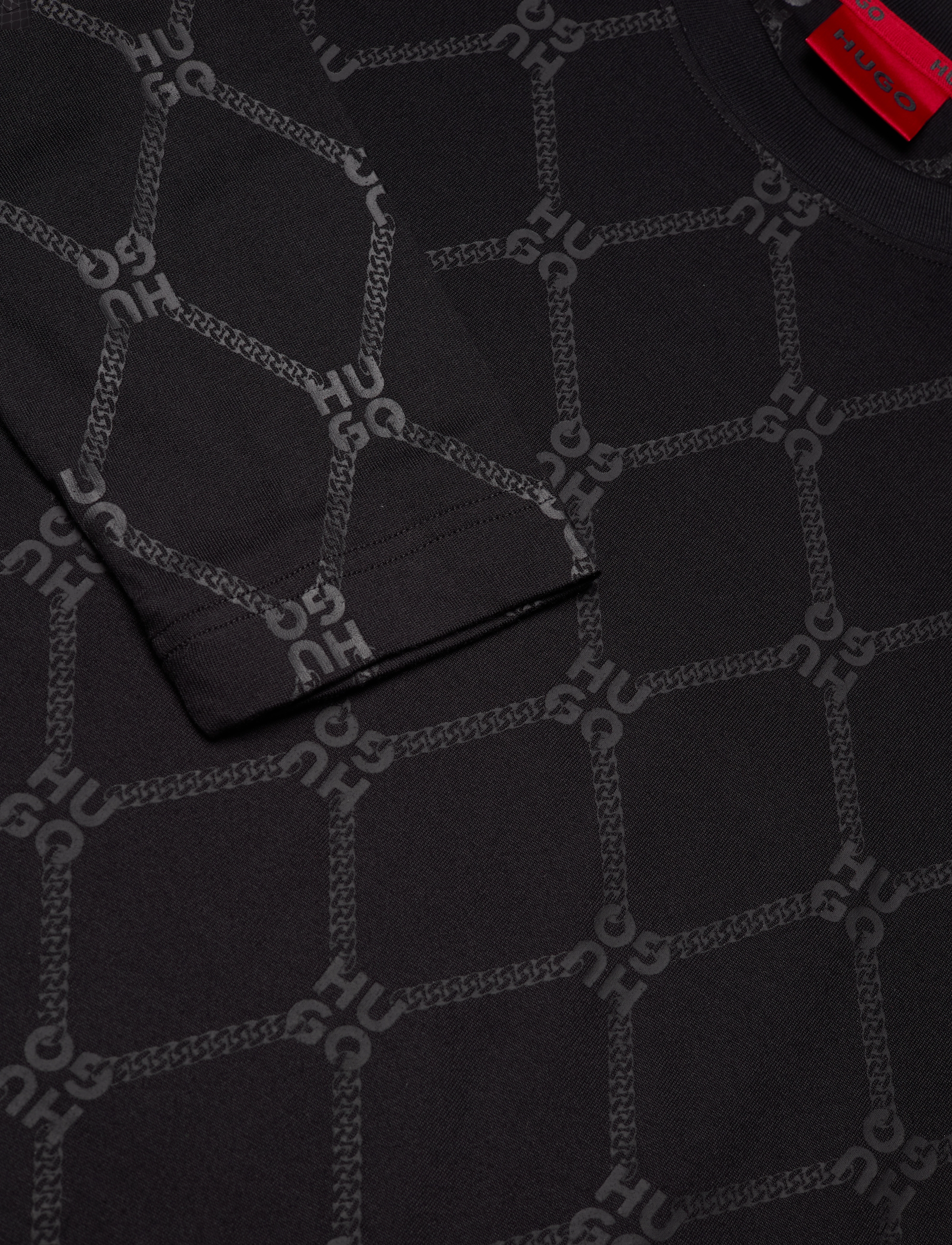 HUGO - Chain Monogram LSet - black - 4
