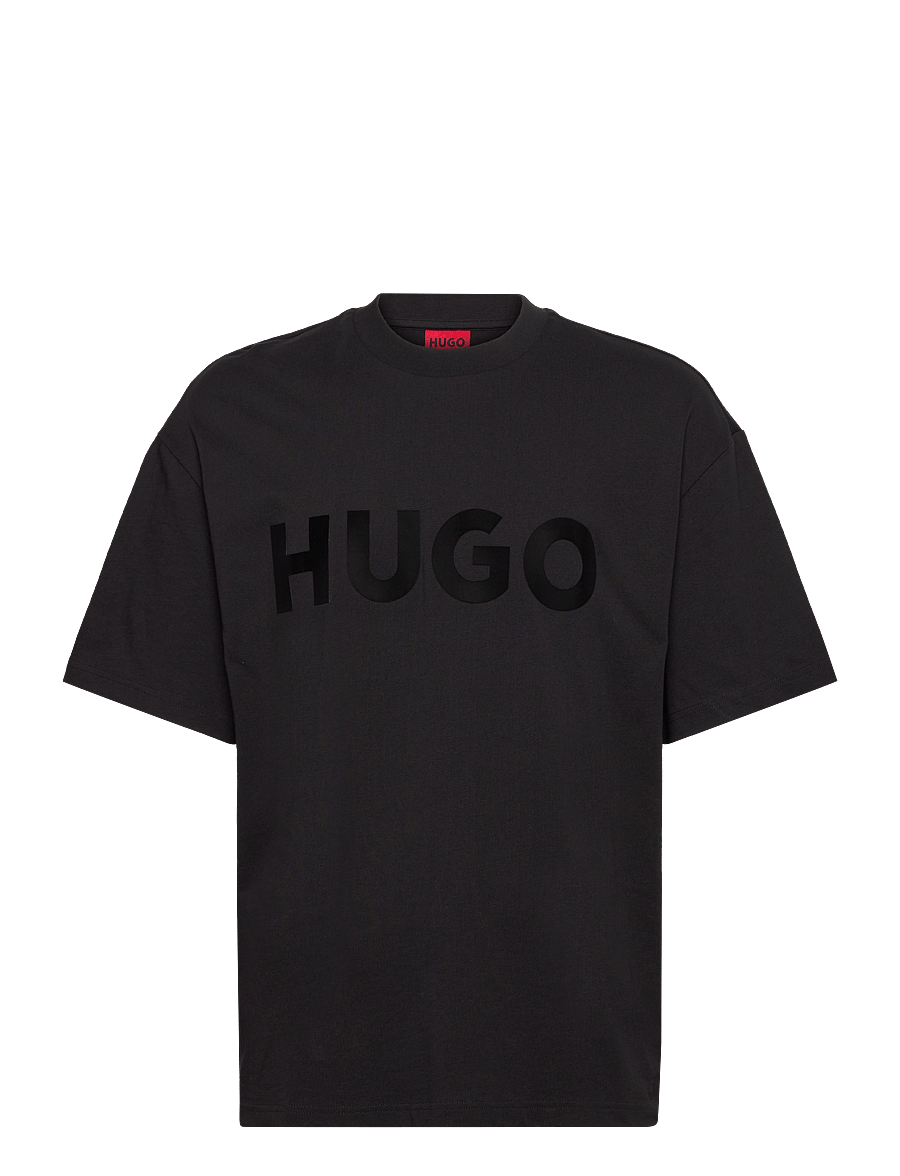 HUGO - Dinkee - kurzärmelige t-shirts - black - 0