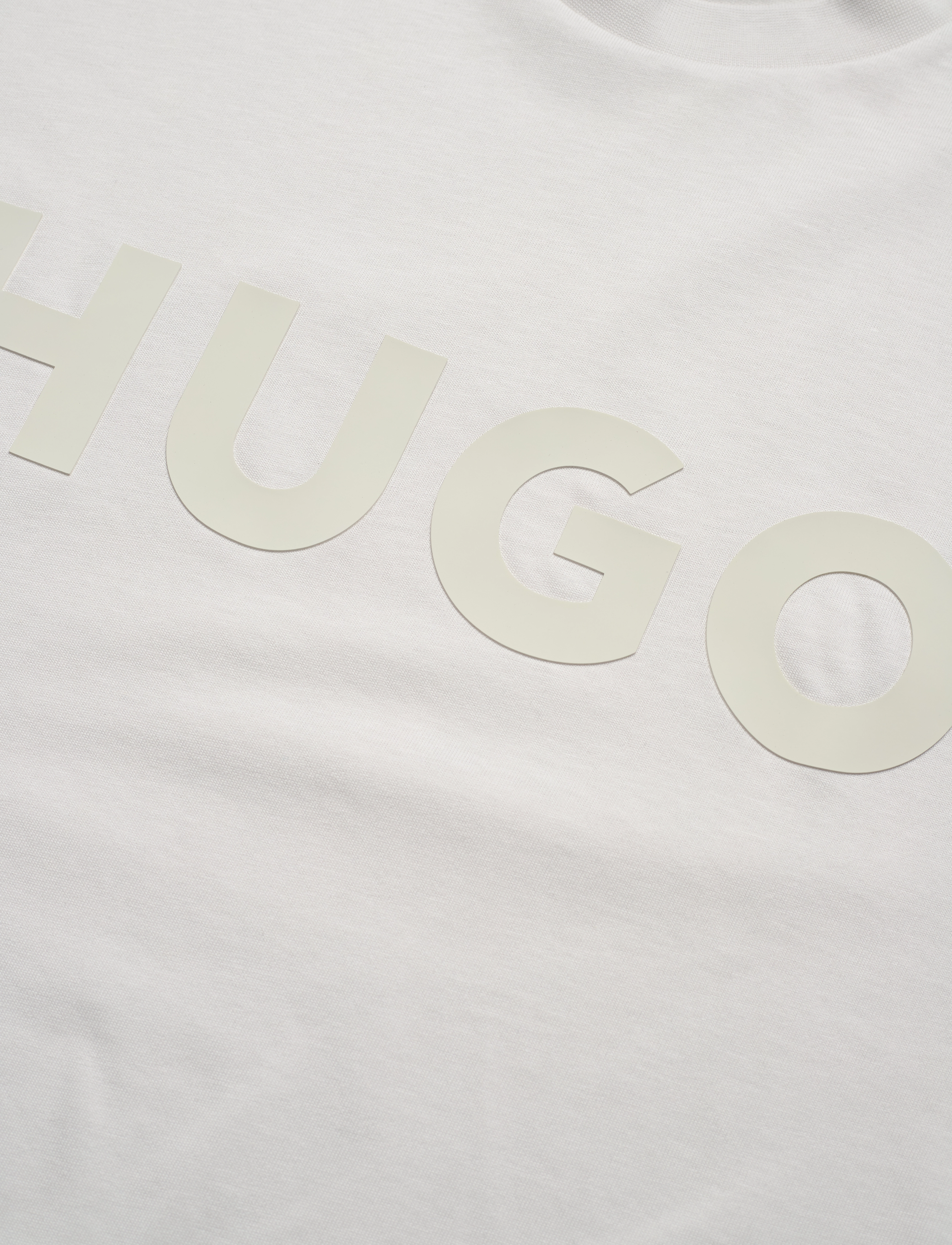 HUGO - Dinkee - kortærmede t-shirts - natural - 2