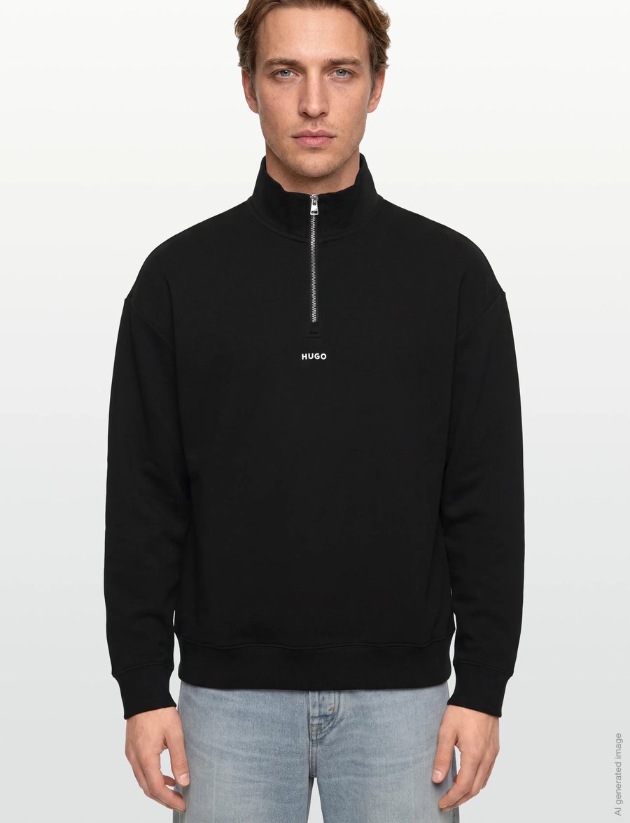 HUGO - Durty244 - sweatshirts - black - 3