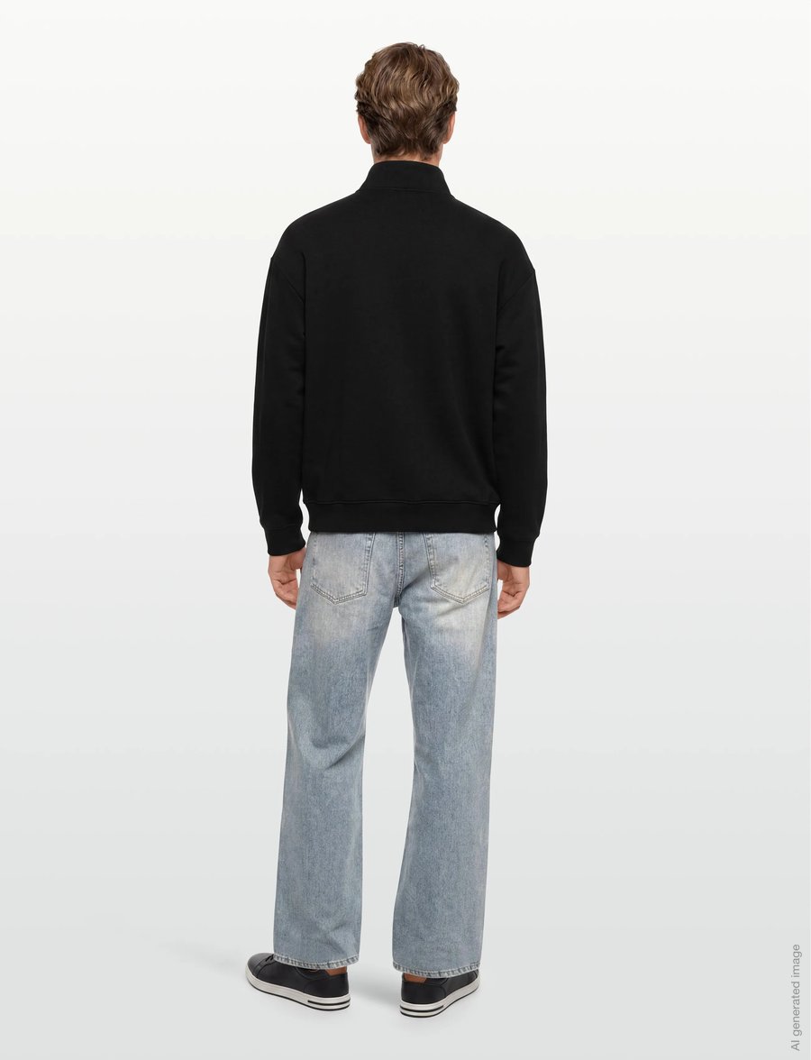 HUGO - Durty244 - sweatshirts - black - 4