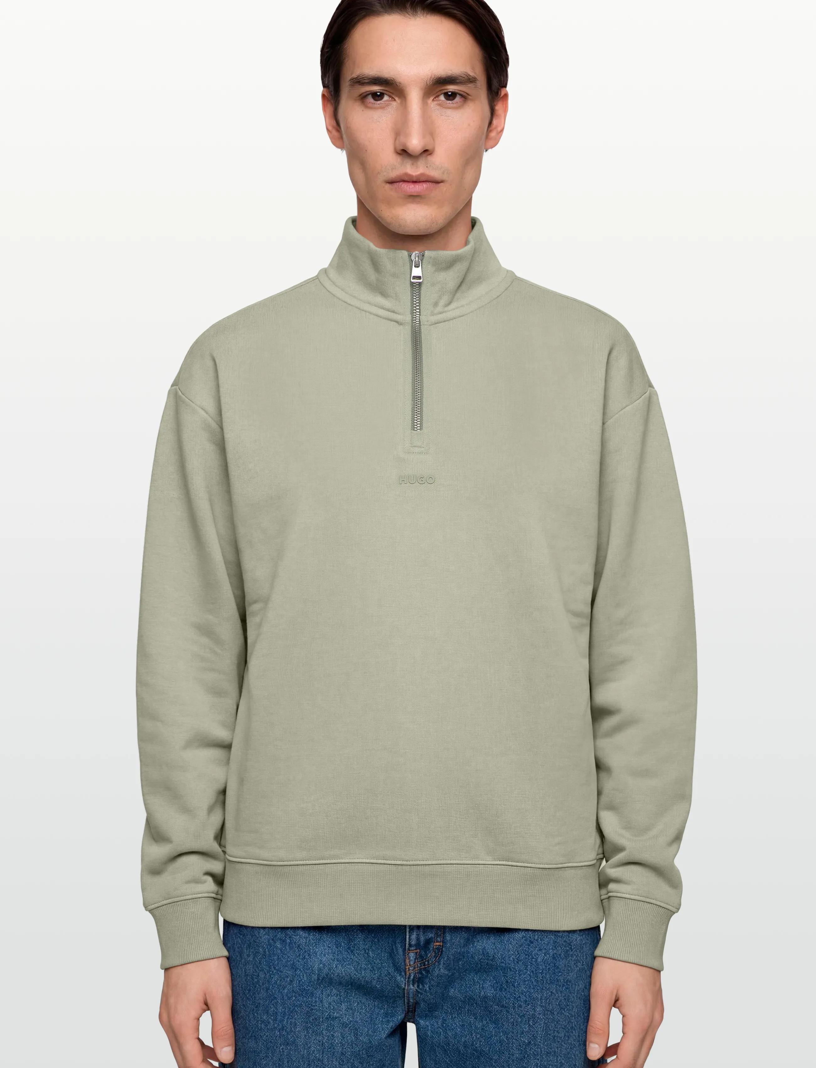 HUGO - Durty244 - sweats - light/pastel green - 3