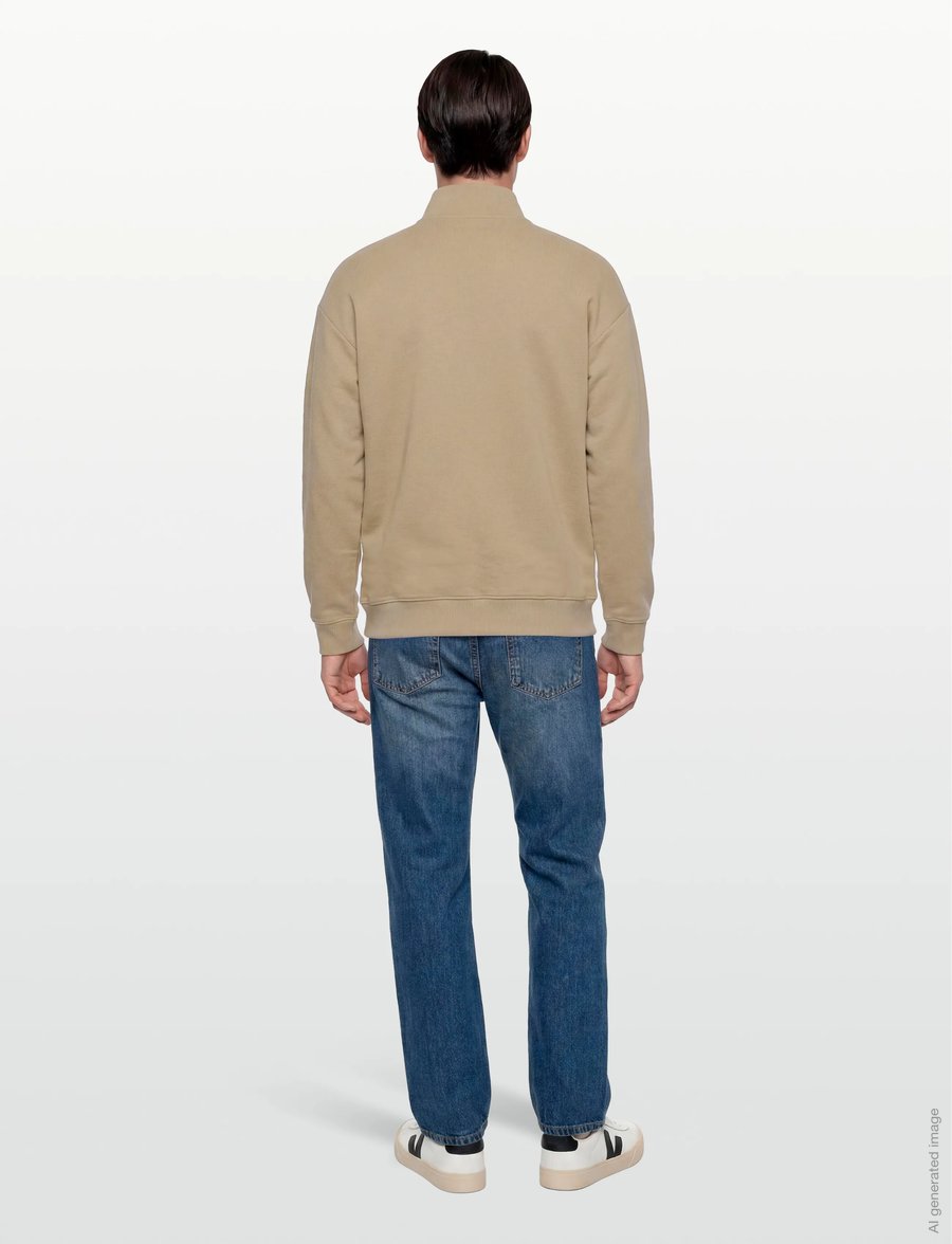 HUGO - Durty244 - sweatshirts - medium beige - 4