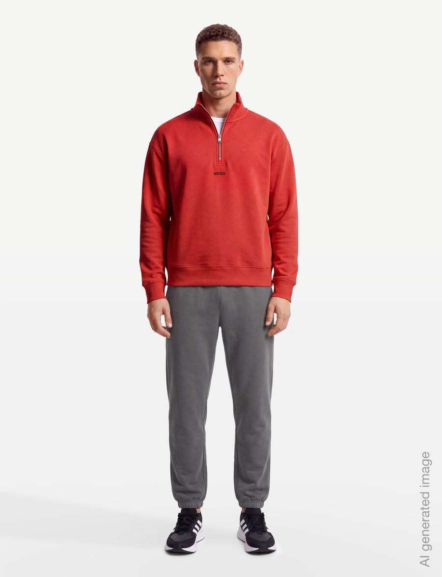 HUGO - Durty244 - sweatshirts - open pink - 0