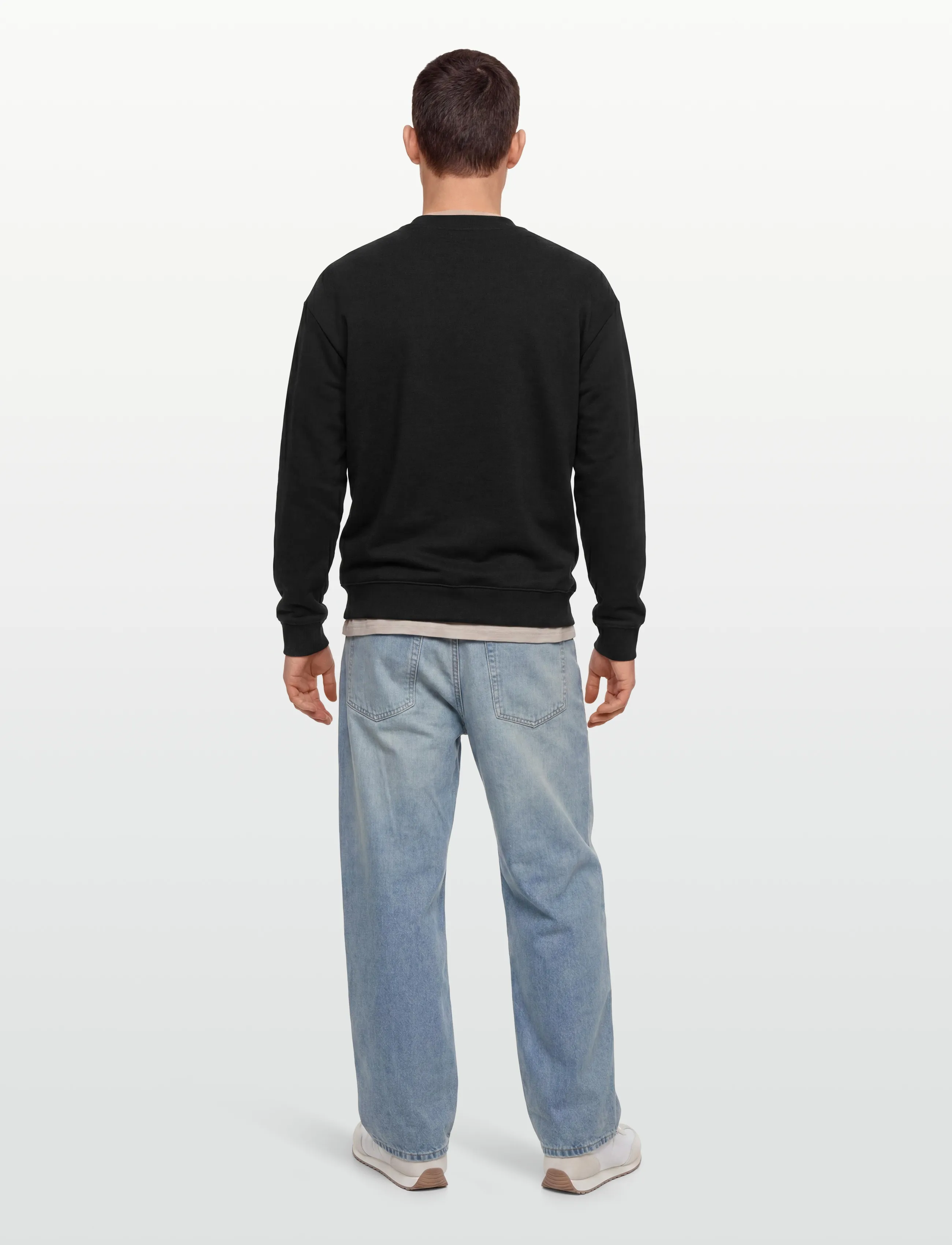 HUGO - Dapocrew - sweatshirts - black - 4