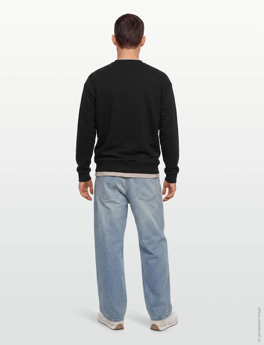 HUGO - Dapocrew - sweatshirts - black - 4