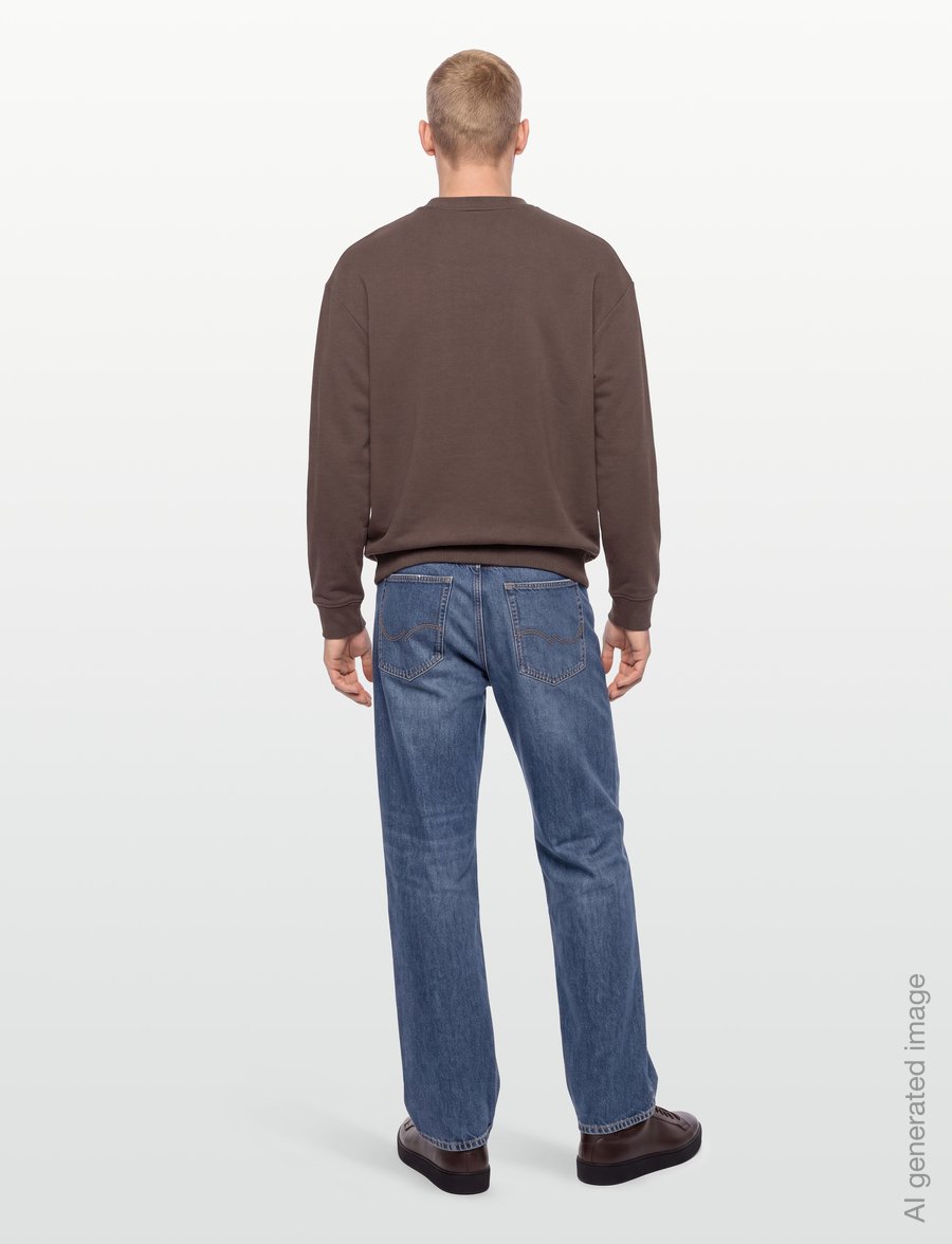 HUGO - Dapocrew - sweatshirts - brown overflow - 4