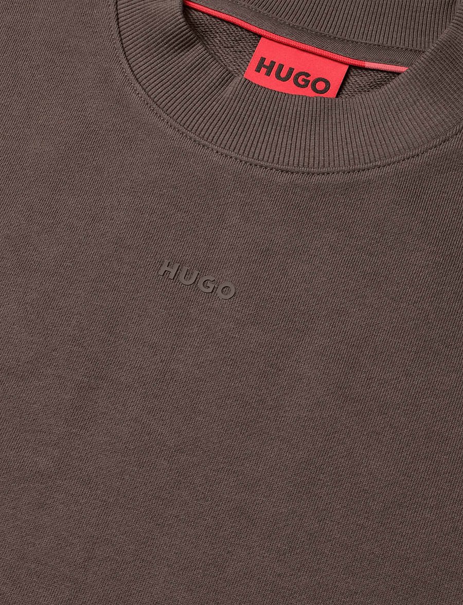 HUGO - Dapocrew - sweatshirts - brown overflow - 2