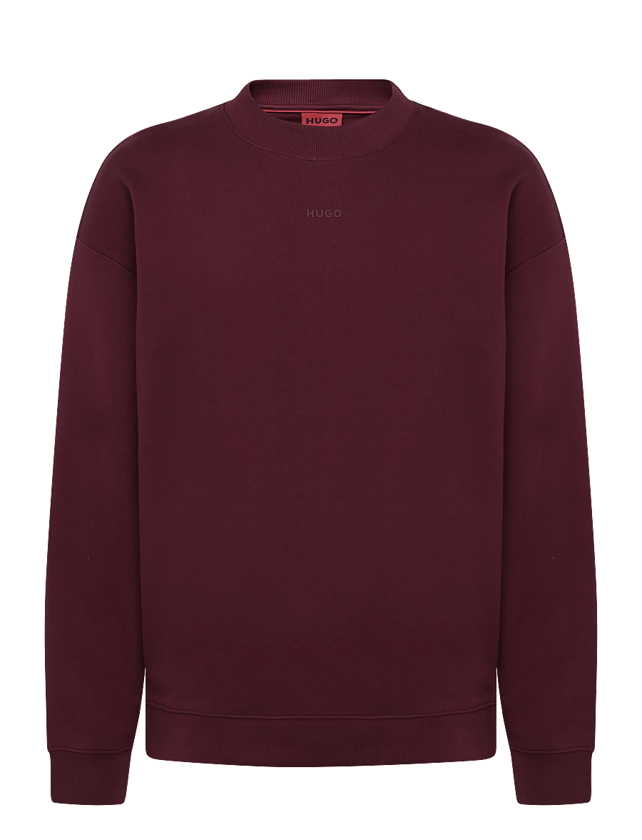 HUGO - Dapocrew - sweatshirts - dark pink - 0