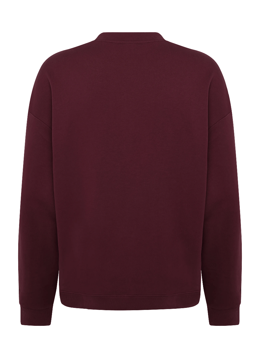 HUGO - Dapocrew - sweatshirts - dark pink - 1
