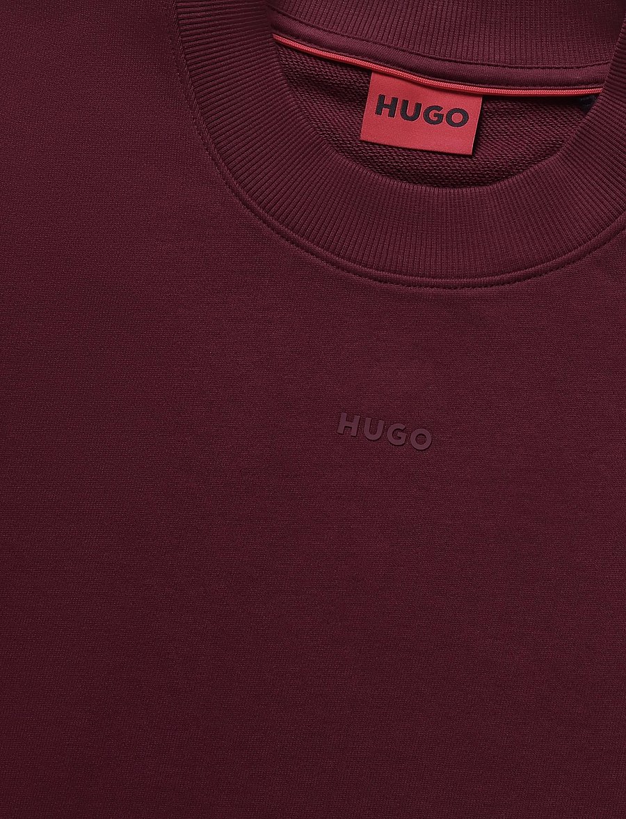 HUGO - Dapocrew - sweatshirts - dark pink - 2