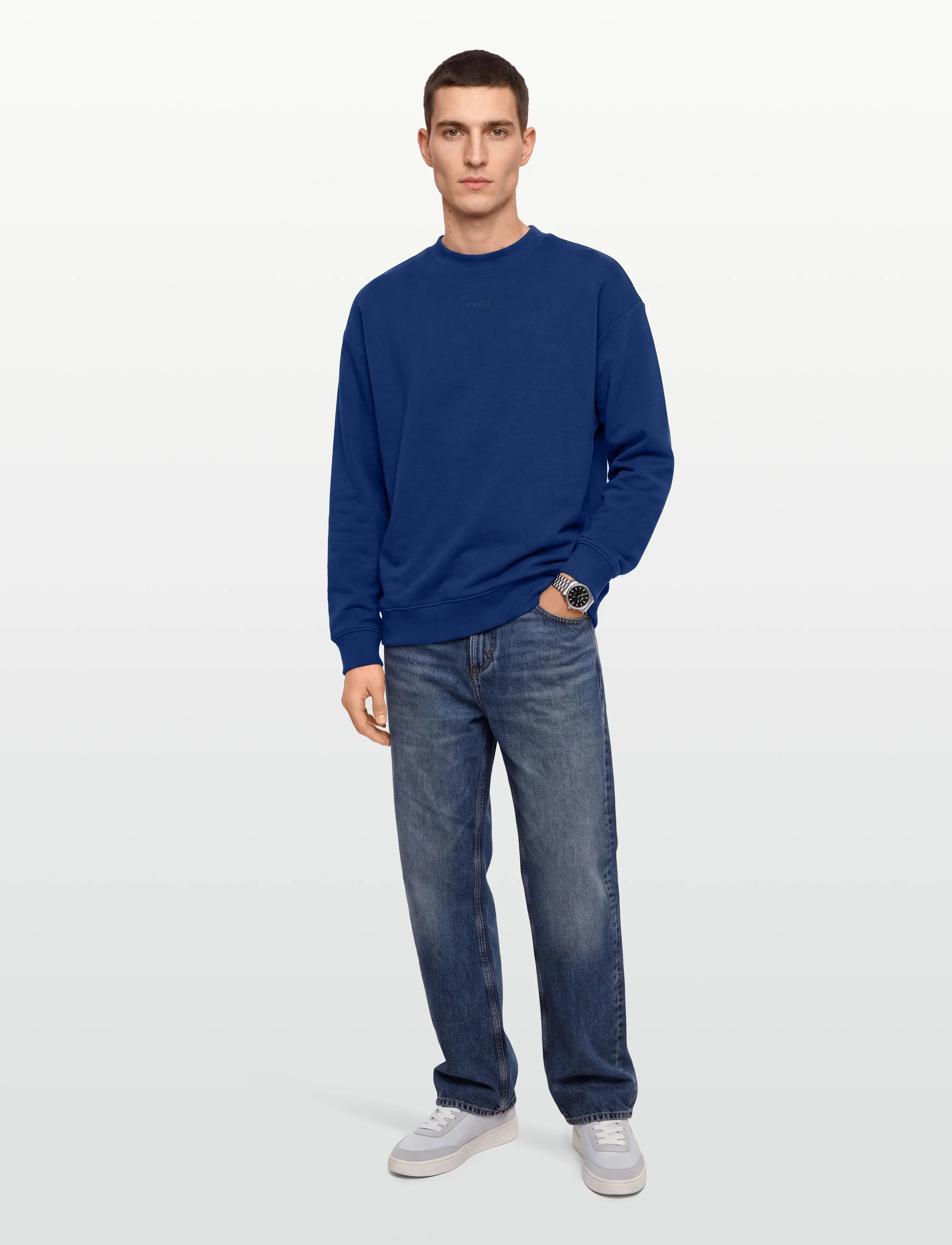 HUGO Dapocrew - Sweatshirts & Hoodies - OPEN BLUE / blue