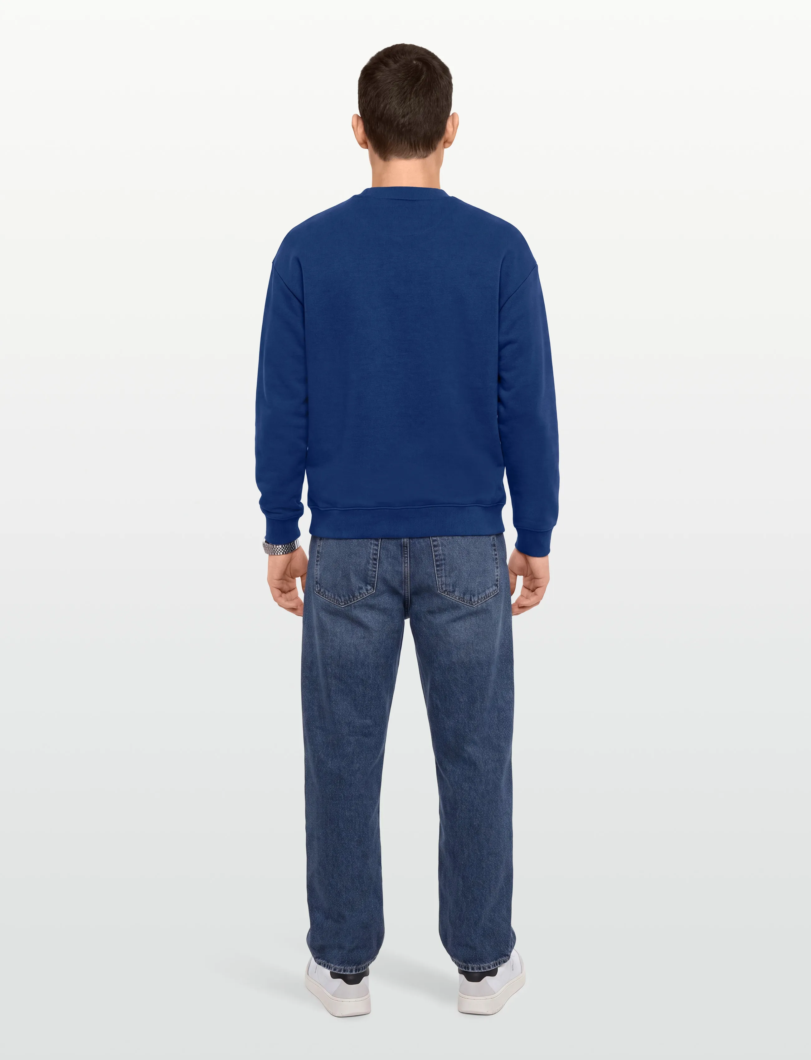 HUGO - Dapocrew - sweatshirts - open blue - 4