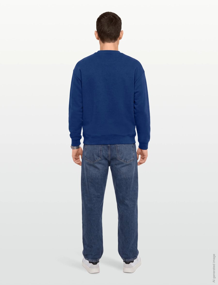 HUGO - Dapocrew - sweatshirts - open blue - 4