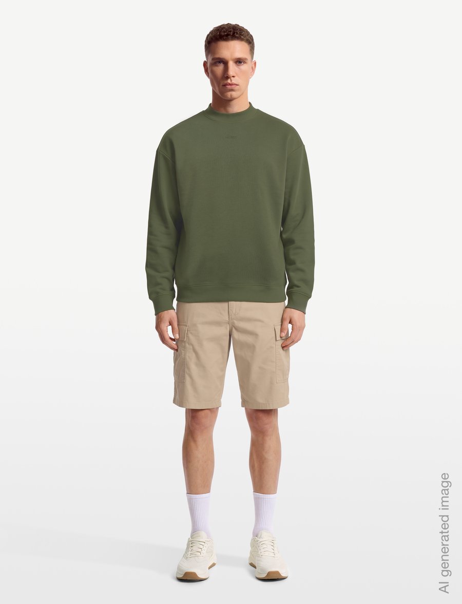 HUGO - Dapocrew - sweatshirts - open green - 0