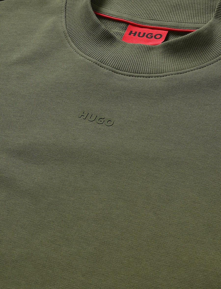 HUGO - Dapocrew - sweatshirts - open green - 2