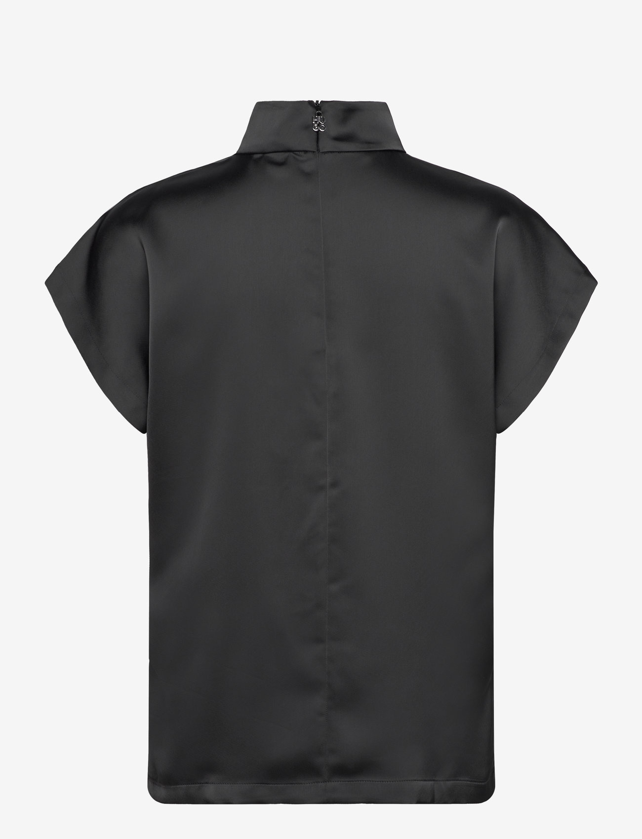 HUGO - Caneli-1 - short-sleeved shirts - black - 1