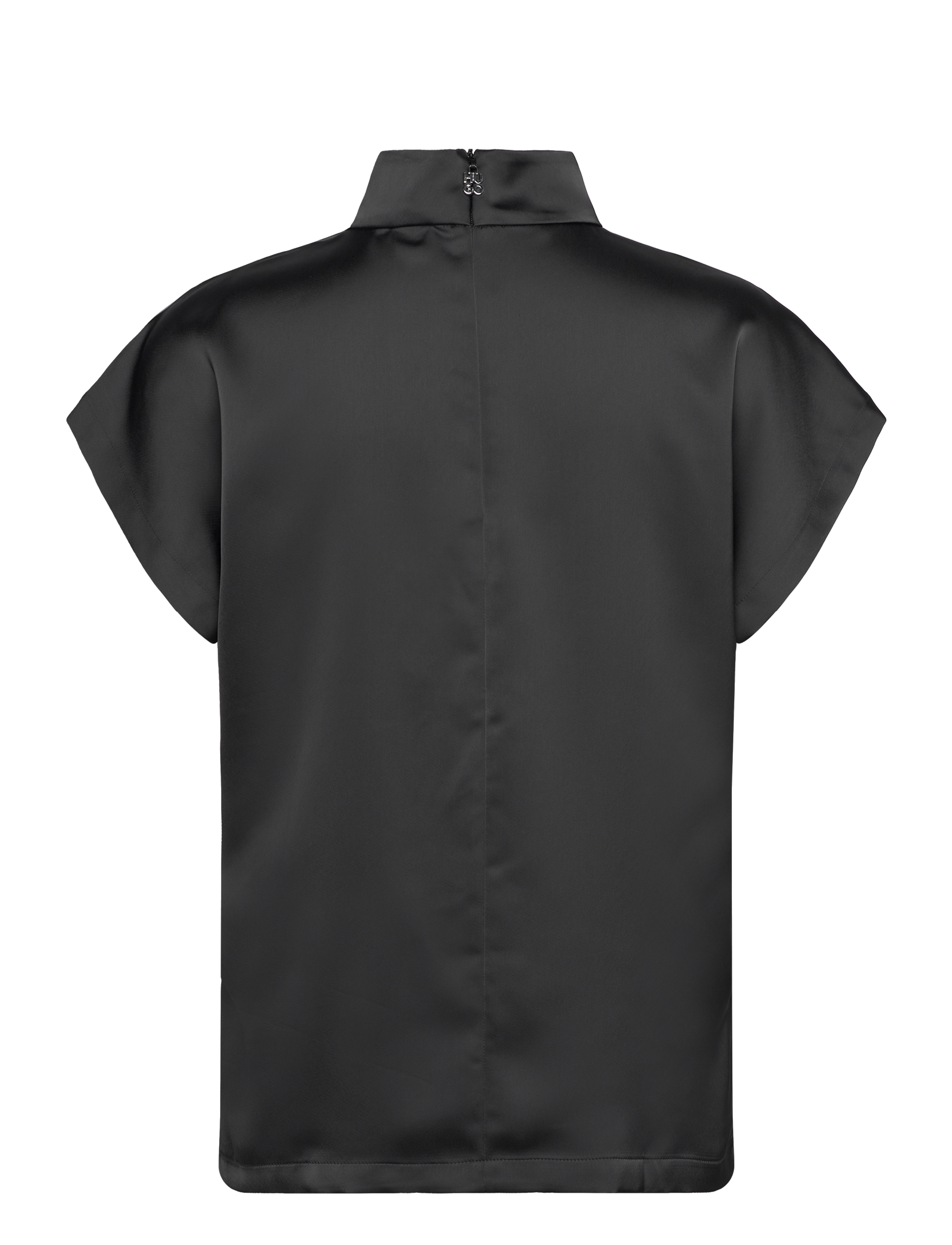 HUGO - Caneli-1 - blūzes ar īsām piedurknēm - black - 1