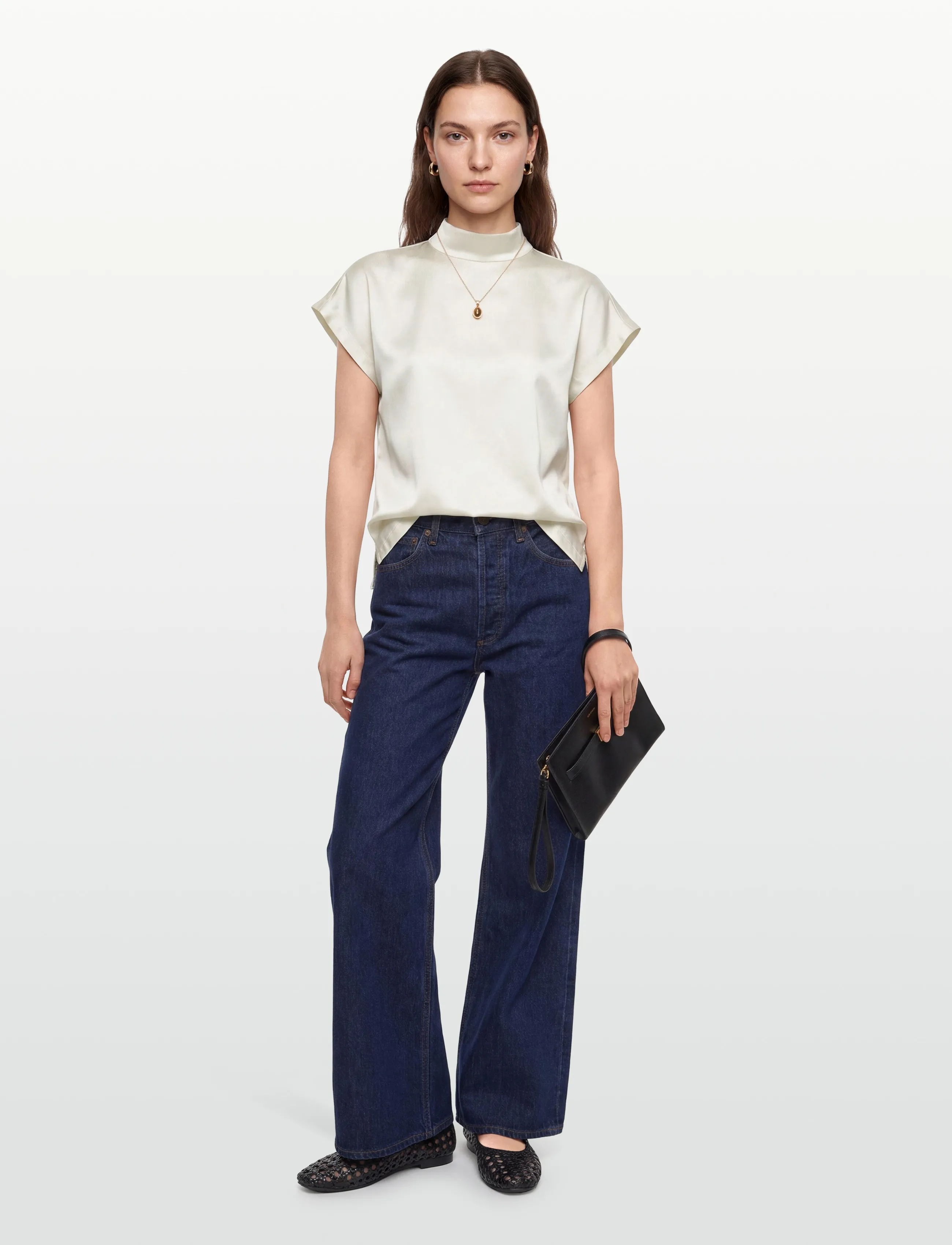 HUGO Caneli-1, 36, Blouses - Short-sleeved, Frauen