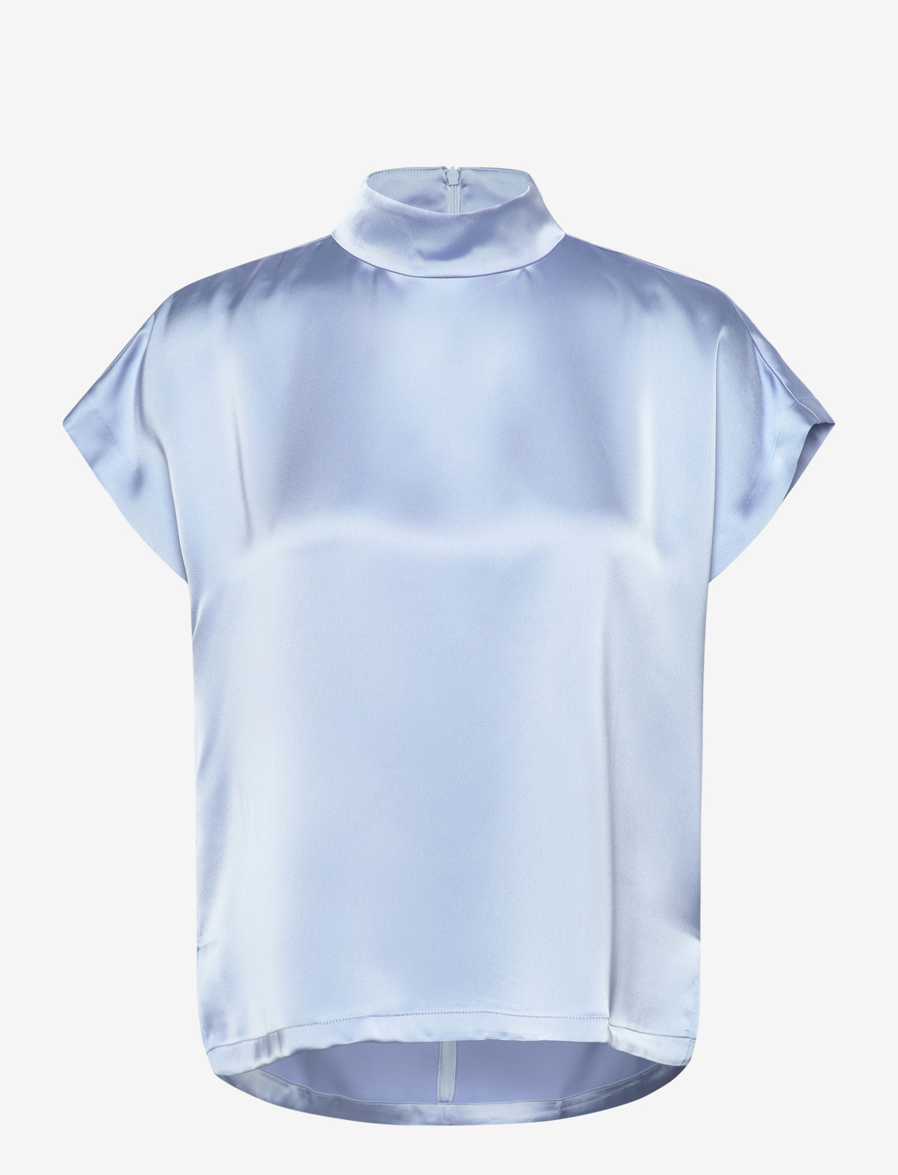 HUGO - Caneli-1 - kurzämlige blusen - open blue - 0