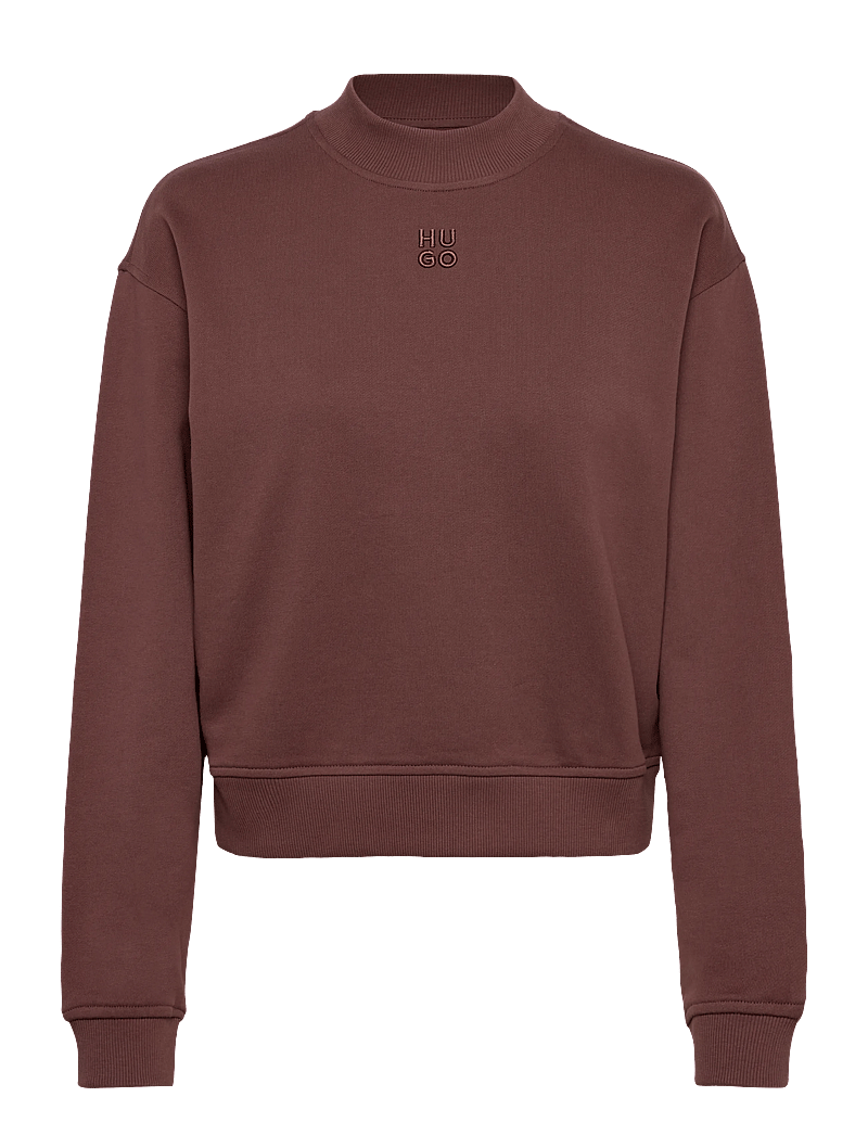 HUGO - Daxandria - sweatshirts - dark brown - 0