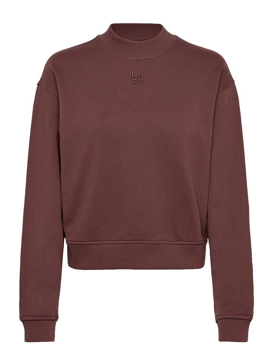 HUGO - Daxandria - sweatshirts - dark brown - 0