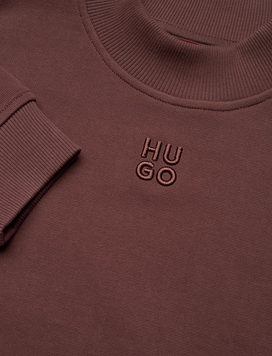HUGO - Daxandria - sweatshirts - dark brown - 2