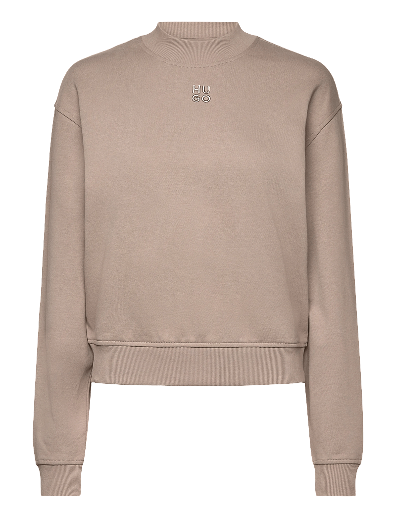 HUGO - Daxandria - sweatshirts - light beige - 0