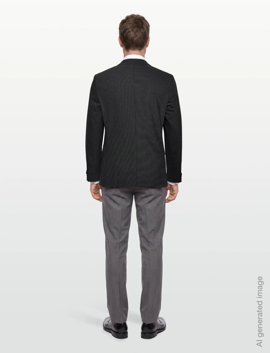HUGO - Arti232X - single breasted blazers - medium grey - 4