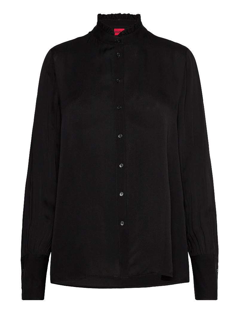 HUGO - Edunia - langærmede skjorter - black - 0