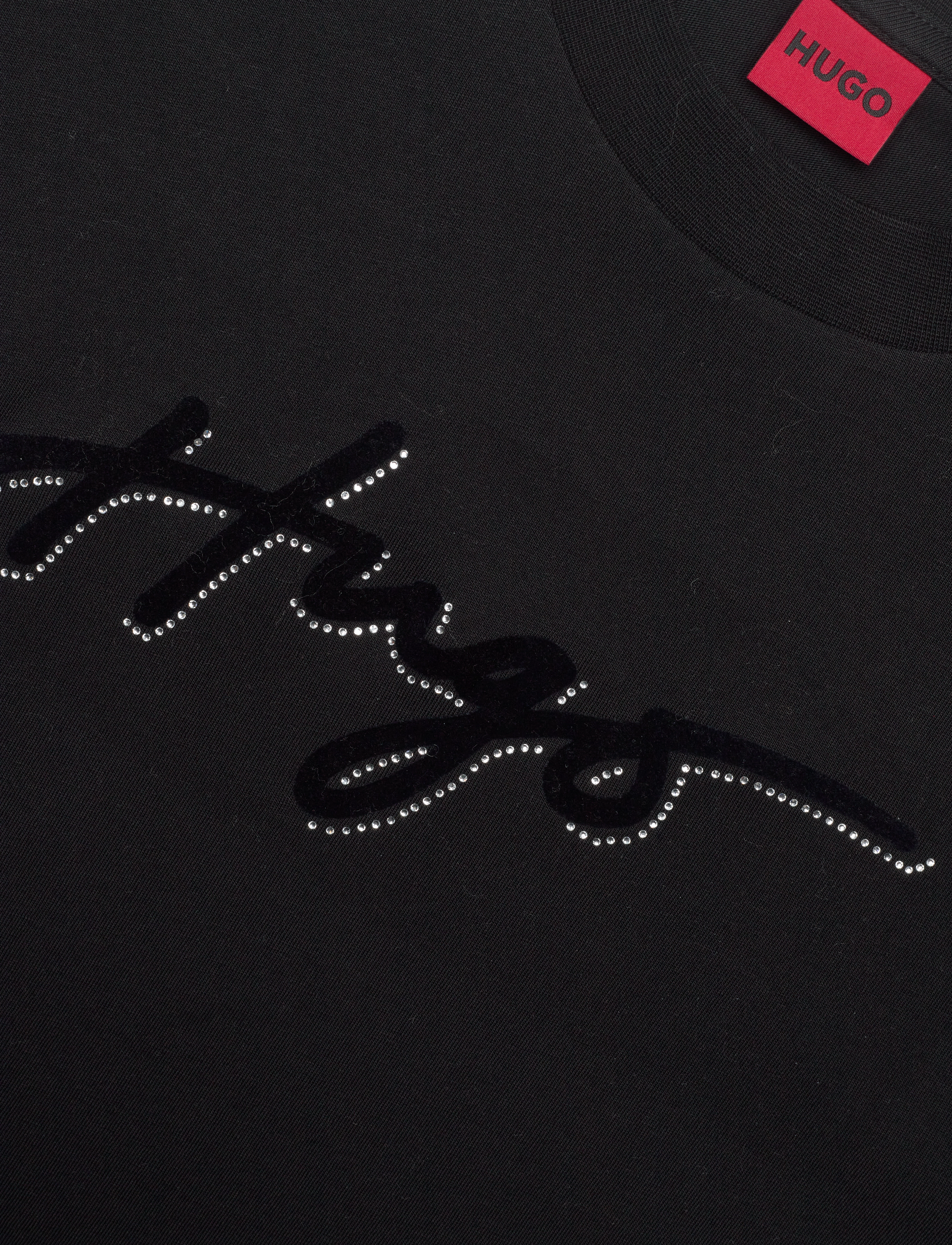 HUGO - Vintage Tee_12 - black - 2