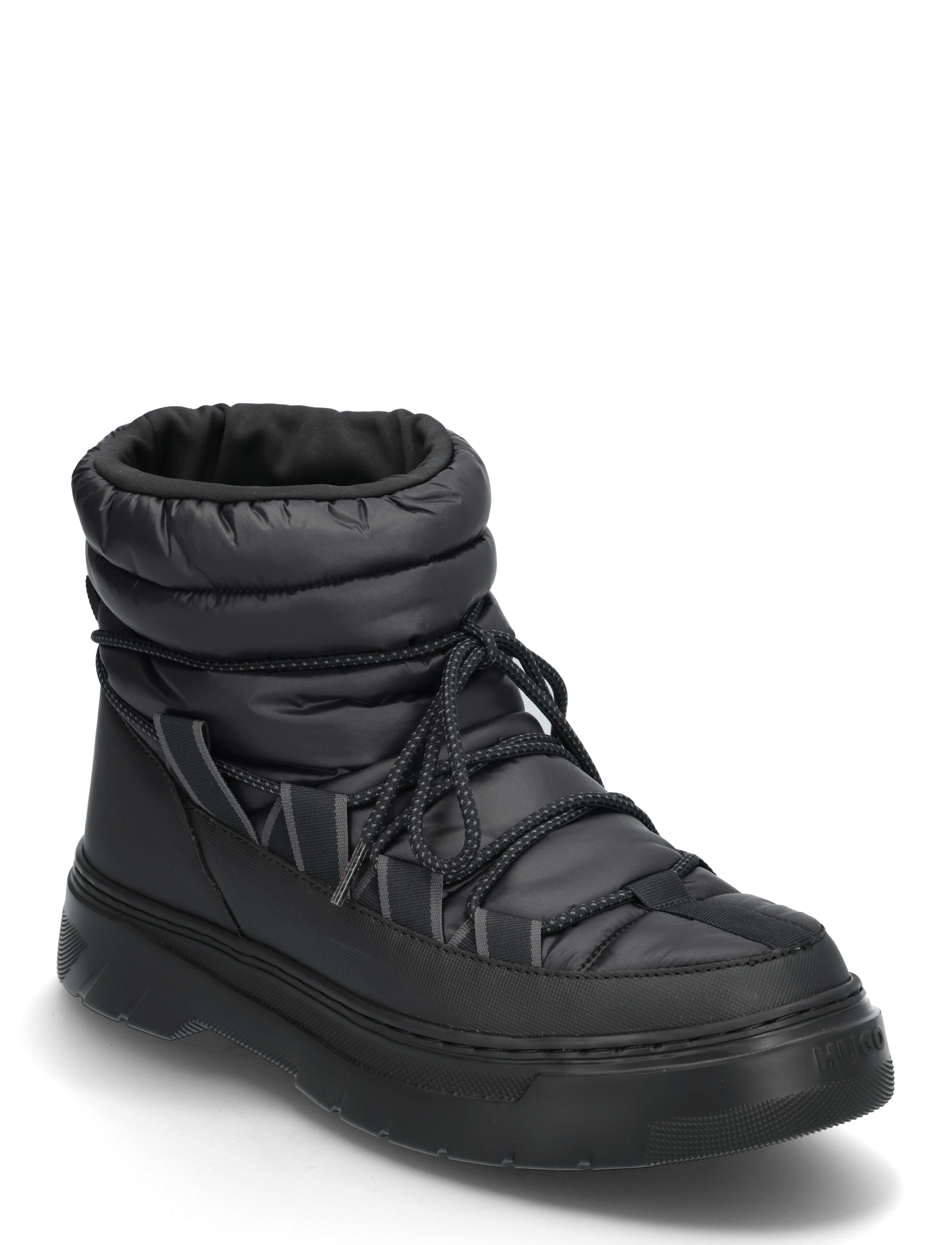 HUGO Urian_halb_mxmt - Vinterstøvler - BLACK / black