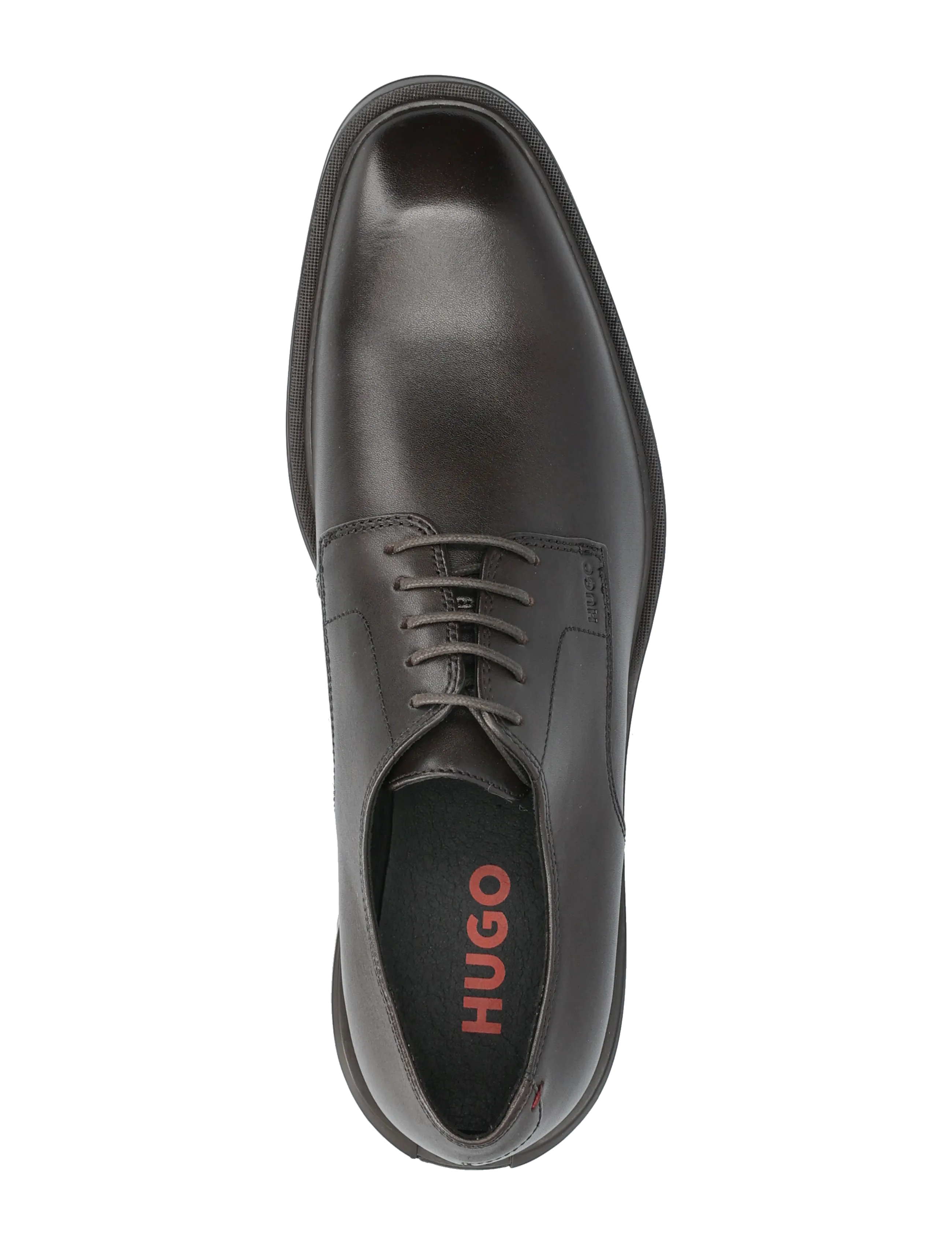 HUGO - Gryff_Derb_lt - derby skór - dark brown - 3