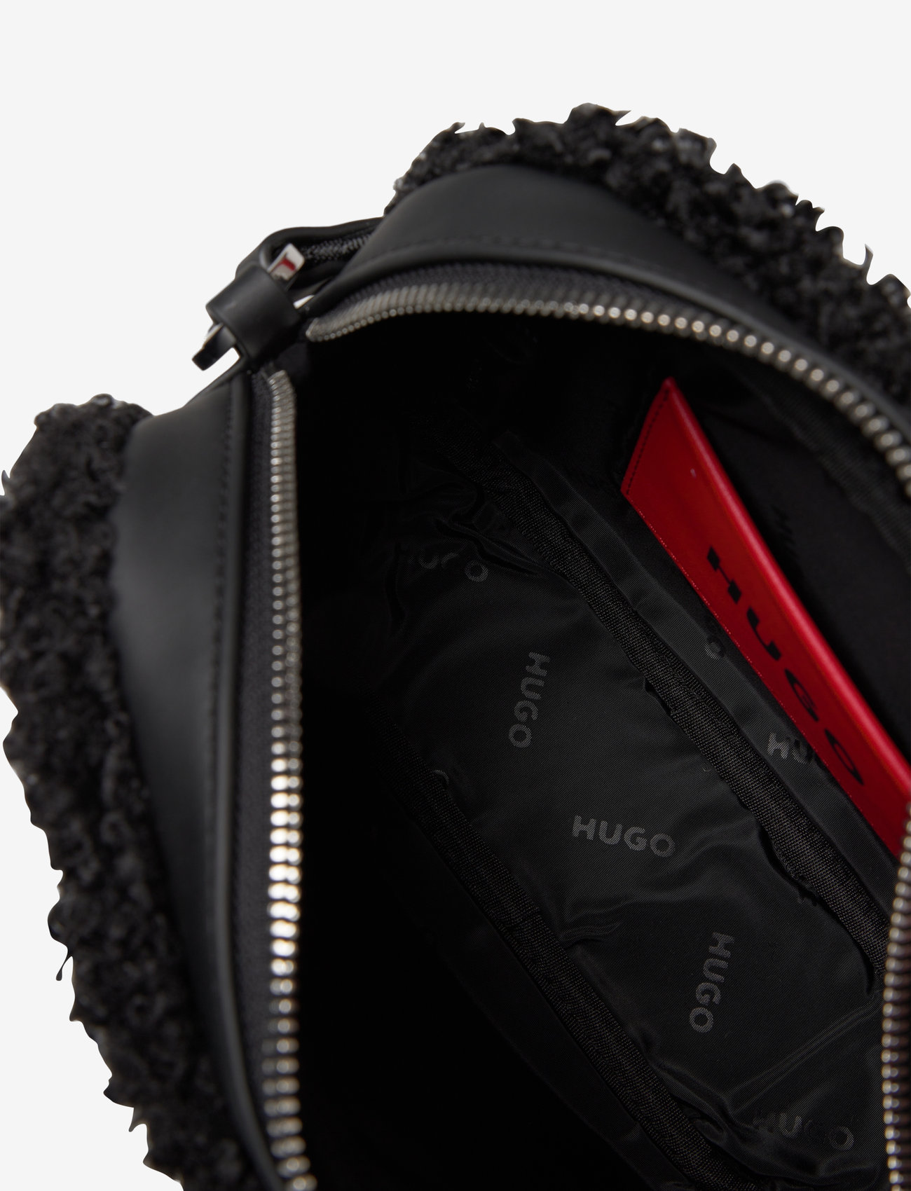 HUGO - Bel SM Crossb-FFUR - black - 3