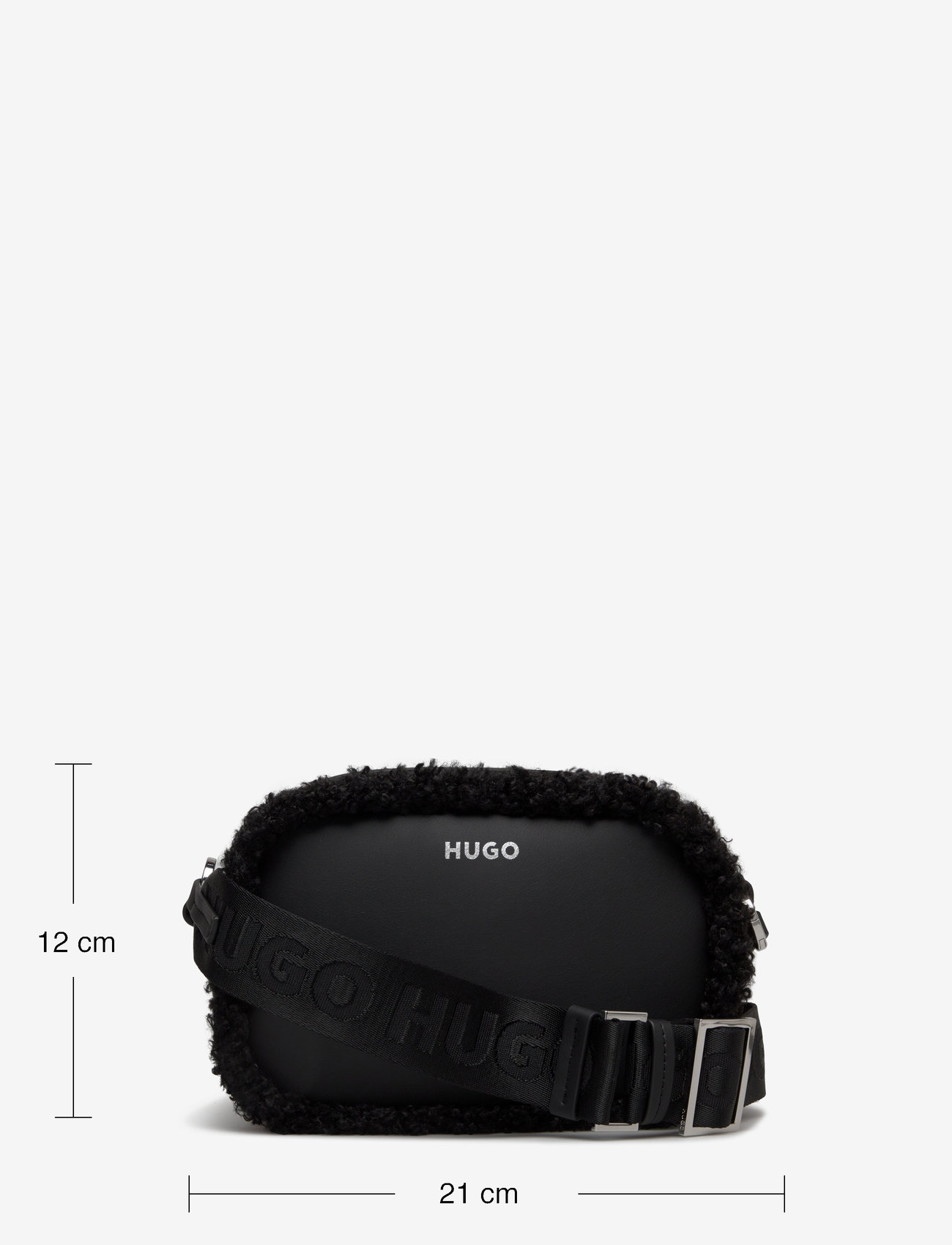 HUGO - Bel SM Crossb-FFUR - black - 4